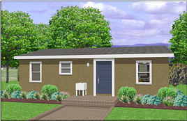 THREE BEDROOM MODULAR HOME