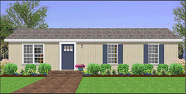 TWO BEDROOM MODULAR HOME